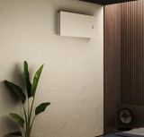 Cordivari Prémium fali fancoil hőszivattyú rendszerekhez Ventana High Wall 8000 ST fehér, fűtésre és hűtésre, DC inverter technológiával