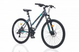 Corelli Lifestyle 2.0 könnyűvázas női crosstrekking kerékpár 18" Grafit-Menta