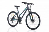 Corelli Lifestyle 2.0 könnyűvázas női crosstrekking kerékpár 18" Grafit-Menta