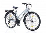 Corelli Nuptse könnyűvázas női trekking kerékpár 18" Ezüst