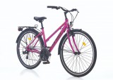 Corelli Nuptse könnyűvázas női trekking kerékpár 18" Rózsaszín