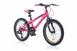 Corelli Regina 20 MTB gyerek könnyűvázas kerékpár Rózsaszín