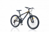 Corelli Snoop 3.2 24 MTB gyerek könnyűvázas kerékpár Fekete-Narancs