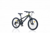 Corelli Snoop 3.3 20 MTB gyerek könnyűvázas kerékpár Fekete-Sárga