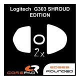 Corepad PRO 235, Logitech G303 Shroud Edition, egértalp