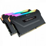 Corsair 16GB DDR4 3000MHz Kit(2x8GB) Vengeance RGB Pro Black CMW16GX4M2C3000C15