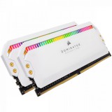 Corsair 16GB DDR4 3200MHz Kit(2x8GB) Dominator Platinum RGB White CMT16GX4M2Z3200C16W