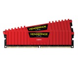 Corsair 16GB DDR4 3200MHz Kit(2x8GB) Vengeance LPX Red (CMK16GX4M2B3200C16R) - Memória