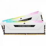 Corsair 16GB DDR4 3200MHz Kit(2x8GB) Vengeance RGB Pro SL White CMH16GX4M2E3200C16W
