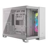 CORSAIR 2500X Tempered Glass White RGB iCue (CC-9011268-WW)