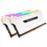Corsair 32GB DDR4 2666MHz Kit(2x16GB) Vengeance RGB Pro White CMW32GX4M2A2666C16W