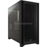 Corsair 4000D Airflow Edzett Üveg Mid-Tower, Fekete (CC-9011200-WW)