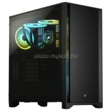 Corsair 4000D Edzett Üveg Mid-Tower, Fekete (CC-9011198-WW)