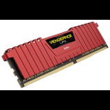 Corsair 8GB DDR4 2666MHz Vengeance LPX Red (CMK8GX4M1A2666C16R) - Memória