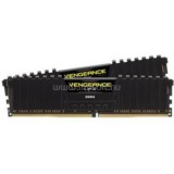 Corsair DIMM memória 2X16GB DDR4 3000MHz CL16 1,35V Vengeance LPX Fekete (CMK32GX4M2D3000C16)