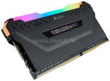 Corsair DIMM memória 8GB DDR4 3200MHz CL16 Vengeance RGB PRO Fekete (CMW8GX4M1Z3200C16)