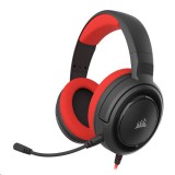 Corsair Gaming HS35 Stereo Headset fekete-piros (CA-9011198-EU) (CA-9011198-EU) - Fejhallgató