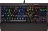 Corsair Gaming K65 LUX RGB Mechanikus Gamer Billentyűzet (Cherry MX Red) USB, ENG (fekete) (CH-9110010-NA)