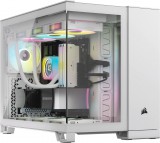 Corsair iCUE LINK 2500X RGB Micro ATX Dual Chamber Tempered Glass White CC-9011268-WW
