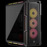 Corsair iCUE Link 5000T LX RGB Midi Torony Számítógépház - Fekete (CC-9011298-WW)