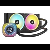Corsair iCUE Link H100i LCD RGB CPU Vízhűtés - Fekete (CW-9061007-WW)