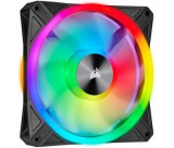 Corsair iCUE QL140 RGB PWM fekete