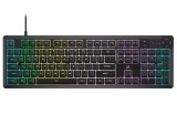 Corsair K55 CORE RGB billentyűzet Játék USB QWERTY Amerikai angol Fekete