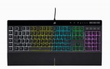 Corsair K55 RGB PRO billentyűzet USB QWERTY Angol Fekete