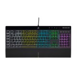 Corsair K55 RGB Pro Gaming billentyűzet (US, USB, fekete)