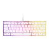 Corsair K65 Mini RGB Cherry MX Red Mechanikus Gamer Billentyűzet Fehér (CH-9194110-NA)