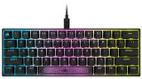 Corsair K65 Mini RGB  Mechanikus Gamer Billentyűzet (Cherry MX Red) USB, ENG (fekete) (CH-9194010-NA)