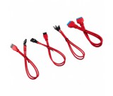 Corsair prémium előlapi hosszabbító szett piros