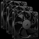 Corsair RS120 120mm PWM Rendszerhűtő ventilátor 3db - Fekete (CO-9050189-WW)