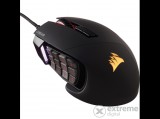 Corsair Scimitar Elite Gamer egér, RGB világítás, Fekete