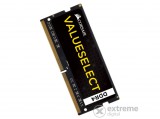 Corsair ValueSelect notebook memória, 16 GB, DDR4, 2133 MHz, CL15, 1,2 V