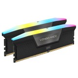 CORSAIR VENGEANCE RGB Memory Kit - 48GB (2 × 24GB) - DDR5 DRAM 5600MHz C40 (CMH48GX5M2B5600C40)
