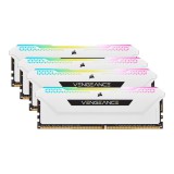 Corsair VENGEANCE RGB PRO SL 32GB (4x8GB) DDR4 3200MHz (CMH32GX4M4E3200C16W) - Memória
