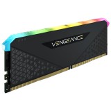 CORSAIR Vengeance RGB RS Fekete DDR4. 3200MHz 16GB (1x16GB) memória (CMG16GX4M1E3200C16) - Memória