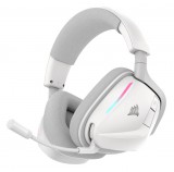 Corsair VOID WIRELESS v2 Headset Vezetékes és vezeték nélküli Fejpánt Játék Bluetooth Fehér