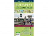 Corvina Kiadó Budapest sétálótérkép