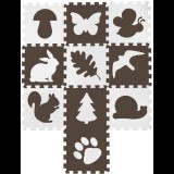 COSING EVA puzzle szőnyeg Erdei barátok 32 × 32 × 1 cm (10 darab) (8595608809961)