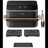 Cosori CAF-TF101S-AEUR TwinFry AirFryer Forrólevegős sütő 10L 2800 Watt - Fekete (CAF-TF101S-AEUR)