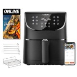 Cosori Premium Smart forrólevegős sütő fekete (CS158-AF-RXB) (CS158-AF-RXB)
