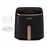 Cosori TurboBlaze Chef Edition forrólevegős sütő fekete (CAF-DC602-KEUR) (CAF-DC602-KEUR)
