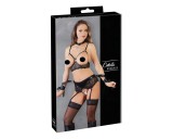 Cottelli Bondage - csipkés fehérnemű szett (5 részes)