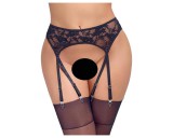 Cottelli - csipkés harisnyatartó (fekete)