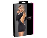 Cottelli - nyitott hátú, láncos miniruha (fekete)