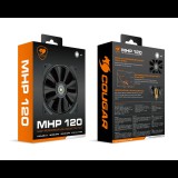 COUGAR MHP 120 120mm PWM Rendszerhűtő ventilátor 1db - Fekete (CGR-CF-MHP12HB)