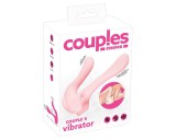 Couples Choice - 2 motoros párvibrátor (rózsaszín)