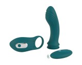 Couples Choice - 3in1 variálható vibrátor (türkiz)